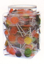 Lollipops With Jar - 200 Music Note. 