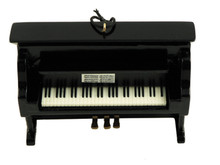 Decorate your Christmas tree with this hand made Upright Piano Ornament. This would make the perfect gift for the Piano lover in your life. You will not believe the detail put into this ornament. 