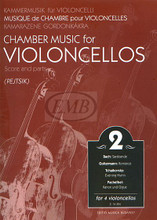 Chamber Music for Four Violoncellos - Volume 2 arranged by Arpad Pejtsik. For Cello Quartet (Cello). EMB. Book only. 40 pages. Editio Musica Budapest #Z14324. Published by Editio Musica Budapest. 