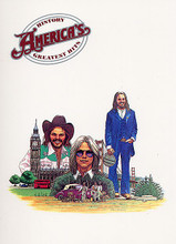 History - America's Greatest Hits by America. For Piano/Vocal/Guitar. Artist/Personality; Personality Book; Piano/Vocal/Chords. Piano/Vocal/Guitar Artist Songbook. Pop Rock and Soft Rock. Difficulty: medium. Songbook. Vocal melody, piano accompaniment, lyrics, chord names and guitar chord diagrams. 60 pages. Alfred Music Publishing #VF0523. Published by Alfred Music Publishing.

Including: A Horse with No Name * Sandman * Muskrat Love * Sister Golden Hair and 12 more great songs.