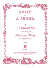 Suite in A Minor. (Woodwind Solos & Ensemble/Flute And Piano/organ). By Georg Philipp Telemann (1681-1767). For Flute (Flute). Woodwind Solos & Ensembles - Flute And Piano/Organ. Southern Music. Baroque. Grade 3. Set of performance parts. 35 pages. Southern Music Company #SS242. Published by Southern Music Company.
Product,60206,Fantasia para un Gentilhombre (1954) (Flute and Piano)"