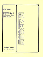 Suite No 1 For Tuba & Piano - "Effie Suite". (Tuba in C (B.C.) and Piano). By Alec Wilder (1907-1980). For Tuba, Piano Accompaniment. Shawnee Press. Jazz and Classical. Collection. 25 pages. Duration 11m. Margun Music #MM0054. Published by Margun Music.

Tuba and piano arrangement with insert for tuba.