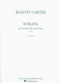 Sonata (1948). (Cello and Piano). By Elliott Carter (1908-). For Cello, Piano (Cello). String Solo. 48 pages. G. Schirmer #AMP6629-47. Published by G. Schirmer.