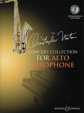 The Christopher Norton Concert Collection for Alto Saxophone. (with a CD of performances and backing tracks). By Christopher Norton. For Piano, Alto Saxophone (Alto Sax). Boosey & Hawkes Chamber Music. Softcover with CD. 54 pages. Boosey & Hawkes #M060119880. Published by Boosey & Hawkes.

Take the stage with the Christopher Norton Concert Collection! This book/CD pack features 15 entertaining and original pieces for alto saxophone and piano for intermediate to advanced-level players, from the creator of Microjazz. The playalong CD features backing tracks and performances for each piece.