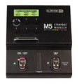 M5. (Stompbox Modeler). Effects. General Merchandise. Hal Leonard #990403205. Published by Hal Leonard.

Supercharge your pedal board with a single stompbox! M5® is like the Swiss Army Knife of stomp boxes, with over 100 gain-defying distortions, lush choruses, scintillating reverbs and many other expressive effects. This single box has the entire pro effects lineup, including all Line 6 “super stomps” like the DL4™. With a price point that's lower than one good single effect pedal, it's infinitely customizable. Dedicate one space on your pedal board to be whatever effect you need in the moment. Add an optional expression pedal to open up a world of sonic possibilities. This goes way beyond wah and pitch. Control delay time, mod speed, reverb tails, wet/dry mixes – or all of them at the same time – for every effect.