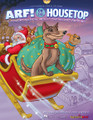 Arf! On The Housetop. (A Holiday Musical for Young Voices). By John Higgins and John Jacobson. For Choral (TEACHER/SINGER CD-ROM). Expressive Art (Choral). CD-ROM. 64 pages. Published by Hal Leonard.

Please Santa, bring a puppy this time. I know there's one that needs me! Singing children, howling puppies and the one and only Santa Claus make a great combination for a holiday show. The local pound is overcrowded and in an uproar. Someone has eaten Buster Bulldog's supper, Harold Hound Dog can't get any sleep, and there's no room at all to run and play. It's just the pits in the pound! See how one family's trip to the pound on Christmas Eve makes dreams come true for these canine characters and children around the world. With a message of sharing, caring and plenty of canine humor, this holiday musical features five original songs and easy-to-learn rhyming dialog with over 30 speaking parts. The ENHANCED Teacher Edition with Singer CD-ROM includes piano/vocal arrangements with choreography, helpful production guide with staging and costume suggestions, teaching objectives linked to the National Standards for each song, PLUS reproducible singer parts on the enclosed CD-ROM. Available separately: Teacher/Singer CD-ROM, Preview CD (with vocals & dialog), Preview Pak (1 Preview CD and sample pages), Performance/Accompaniment CD, and Classroom Kit (Teacher/Singer CD-ROM and P/A CD).Approximate Performance Time: 20 minutes. Suggested for grades K-3.