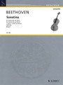 Ludwig van Beethoven - Sonatina, WoO 43a (Cello and Piano). By Ludwig van Beethoven (1770-1827). Arranged by Julius Berger. For Cello, Piano Accompaniment (Score and Solo Part). String. Softcover. 7 pages. Schott Music #CB236. Published by Schott Music.

Beethoven wrote several works for mandolin and piano for Countess Josephine of Clary-Aldringen, who played the mandolin. Four of these works are still extant and have been arranged by Julius Berger for cello and piano.