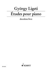 Etudes for Piano - Volume 2 by Gyorgy Ligeti (1923-2006). For Piano (Piano). Schott. 20th Century and Hungarian. SMP Level 10 (Advanced). Collection. Standard notation, fingerings and introductory text (does not include words to the songs). Composed 1988-94. 76 pages. Schott Music #ED8654. Published by Schott Music.

About SMP Level 10 (Advanced) 

Very advanced level, very difficult note reading, frequent time signature changes, virtuosic level technical facility needed.