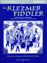 The Klezmer Fiddler - Complete. (Violin and Piano). By Edward Huws Jones. For Piano, Violin (Violin). Boosey & Hawkes Chamber Music. 104 pages. Boosey & Hawkes #M060112058. Published by Boosey & Hawkes.

Pieces marked * are compatible with the versions for clarinet in The Klezmer Clarinet (HL.48012161).

Contents: Bulgar from Odessa • At the Rabbi's Feast • * Freylechs from Bukovina • Freylechs from Warsaw • * Leading the In-laws Home • In-law's Dance • Sweet Father • * Dance of Displeasure • * Bulgar from Kishinev • * Dance of Delight • Doina • * Street Melody • The Wise Man's Song • Little Galitsian Dance • Jewish Wedding Song • Dance! Dance!