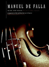 Music for Violin and Piano from El Amor Brujo by Manuel de Falla (1876-1946). Arranged by Paul Kochanski. For Violin, Piano Accompaniment. Music Sales America. 20th Century. 34 pages. Chester Music #CH61248. Published by Chester Music.

Arrangements for violin and piano from El Amor Brujo (Love the Magician) by Manuel de Falla, arranged by Paul Kochanski.