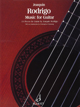 Music for Guitar. (19 Pieces). By Joaquin Rodrigo (1901-1999) and Joaqu. For Guitar. Schott. 94 pages. Schott Music #SMC540. Published by Schott Music.

19 selections complete with an introduction by Christopher Parkening.