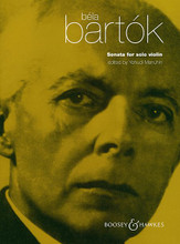 Violin Sonata (for Solo Violin). By Bela Bartok (1881-1945) and B. Edited by Yehudi Menuhin. For Violin, Piano Accompaniment (Violin). Boosey & Hawkes Chamber Music. Book only. 20 pages. Boosey & Hawkes #M060012204. Published by Boosey & Hawkes.