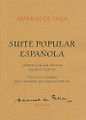 Suite Populaires Espagnole. (for Cello and Piano). By Manuel de Falla (1876-1946). For Cello, Piano Accompaniment. Music Sales America. Romantic. 34 pages. Union Musical Ediciones #UMF1014. Published by Union Musical Ediciones.

Arranged by Marechal.