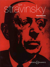 Divertimento (from The Fairy's Kiss). By Igor Stravinsky (1882-1971). Edited by Samuel Dushkin. For Piano, Violin (Violin). Boosey & Hawkes Chamber Music. Book only. 44 pages. Boosey & Hawkes #M060057991. Published by Boosey & Hawkes.

Violin and Piano.