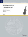 Concerto in D (1931). (Violin and Piano). By Igor Stravinsky (1882-1971). For Piano, Violin. Schott. Piano Reduction with Solo Part. 54 pages. Schott Music #ED2190. Published by Schott Music.