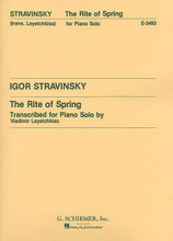 Rite of Spring (Le Sacre du Printemps) (Piano Solo). By Igor Stravinsky (1882-1971). Edited by Vladimir Leyetchkiss. For Piano. Piano Large Works. SMP Level 10 (Advanced). 60 pages. G. Schirmer #ED3493. Published by G. Schirmer.

About SMP Level 10 (Advanced) 

Very advanced level, very difficult note reading, frequent time signature changes, virtuosic level technical facility needed.