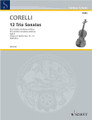 Trio Sonatas Op. 3, Nos. 10-12. (Score and Parts). By Arcangelo Corelli (1653-1713). For String Trio. Schott. 44 pages. Schott Music #ED4744. Published by Schott Music.

2 violins and basso continuo; cello (viola da gamba) ad lib.