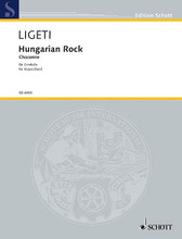 Hungarian Rock. (Harpsichord). By Gyorgy Ligeti (1923-2006) and Gy. For Harpsichord. Schott. 16 pages. Schott Music #ED6805. Published by Schott Music.