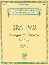 Hungarian Dances. (Piano Solo). By Johannes Brahms (1833-1897). For Piano. Piano Collection. SMP Level 10 (Advanced). 80 pages. G. Schirmer #LB2005. Published by G. Schirmer.
Product,60504,Songs (Romanze) (High/Medium Voice)"