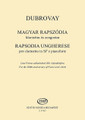 Dubrovay Laszlo: Rapsodia Ungherese (Hungarian Rhapsody) for B-flat Clarinet & Piano. (Clarinet in B-flat and Piano). By László Dubrovay and L. For Clarinet, Piano Accompaniment. EMB. For the 200th anniversary of Franz Liszt's birth. Piano score. 32 pages. Editio Musica Budapest #Z14633. Published by Editio Musica Budapest.

Composed for the 200th anniversary of Franz Liszt's birth.