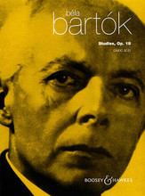 Studies, Op. 18. (Piano Solo). By Bela Bartok (1881-1945) and B. For Piano (Piano). BH Piano. 20 pages. Boosey & Hawkes #M060012327. Published by Boosey & Hawkes.