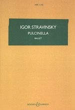 Pulcinella (Complete Ballet). (Revised 1965). By Igor Stravinsky (1882-1971). For Orchestra (Score). Boosey & Hawkes Scores/Books. Book only. 160 pages. Boosey & Hawkes #M060077524. Published by Boosey & Hawkes.

HPS 1145.