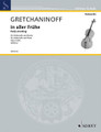 Early Morning. (Cello and Piano). By Alexander Gretchaninoff (1864-1956). For Cello. Schott. 22 pages. Schott Music #ED2143. Published by Schott Music.