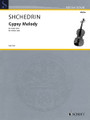 Gypsy Melody. (Violin Solo). By Rodion Shchedrin (1932-). For Violin. String. Softcover. 8 pages. Schott Music #VLB120. Published by Schott Music.

A challenging solo work with haunting melodies and virtuoso fireworks that make for a brilliant show piece.