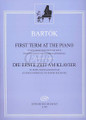 First Term at the Piano by Bela Bartok (1881-1945) and B. For Piano. EMB. 12 pages. Editio Musica Budapest #Z989. Published by Editio Musica Budapest.