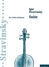 Suite. (for Violin and Piano). By Igor Stravinsky (1882-1971). For Piano, Violin (Violin). Boosey & Hawkes Chamber Music. 36 pages. Boosey & Hawkes #M060102011. Published by Boosey & Hawkes.