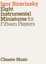 Eight Instrumental Miniatures by Igor Stravinsky (1882-1971). Study Score. Music Sales America. 20th Century. 16 pages. Chester Music #CH56879. Published by Chester Music.
Product,60608,Russian Fantasia No. 2 in D Minor"