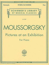 Pictures at an Exhibition (1874). (Piano Solo). By Modest Petrovich Mussorgsky (1839-1881). For Piano. Piano Large Works. Classical Period and Russian. SMP Level 8 (Early Advanced). Collection. Introductory text, illustrations and standard notation (does not include words to the songs). 1874. 56 pages. G. Schirmer #LB2007. Published by G. Schirmer.
Product,60611,Three Rondos on Folk Tunes"