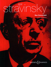 Duo Concertant. (Violin and Piano). By Igor Stravinsky (1882-1971). For Piano, Violin (Violin). Boosey & Hawkes Chamber Music. 40 pages. Boosey & Hawkes #M060026416. Published by Boosey & Hawkes.