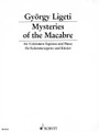 Mysteries of the Macabre. (for Soprano and Piano). By Gyorgy Ligeti (1923-2006) and Gy. For Soprano. Schott. 30 pages. Schott Music #ED8843. Published by Schott Music.

Three arias from the opera Le Grand Macabre for coloratura soprano and piano.