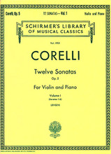 Twelve Sonatas, Op. 5 - Volume 1 (Violin and Piano). By Arcangelo Corelli (1653-1713). Edited by G Jensen. For Piano, Violin (Violin). String Solo. 76 pages. G. Schirmer #LB1903. Published by G. Schirmer.
Product,60630,The Rodrigo Collection"