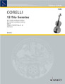 Trio Sonatas Op. 3, Nos. 4-6. (Score and Parts). By Arcangelo Corelli (1653-1713). For String Trio. Schott. 44 pages. Schott Music #ED4742. Published by Schott Music.

2 violins and basso continuo; cello (viola da gamba) ad lib.