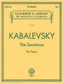 The Sonatinas. (Piano Solo). By Dmitri Kabalevsky (1904-1987). For Piano (Piano). Piano Collection. 20th Century and Russian. SMP Level 9 (Advanced). Collection. Standard notation and fingerings (does not include words to the songs). 25 pages. G. Schirmer #LB2034. Published by G. Schirmer.

Two delightful pieces (Op. 13, Nos. 1 and 2) that are perfect for the intermediate student or amateur pianist.

About SMP Level 9 (Advanced) 

All types of major, minor, diminished, and augmented chords spanning more than an octave. Extensive scale passages.