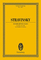 Concerto in E-Flat Major Dumbarton Oaks. (for Chamber Orchestra). By Igor Stravinsky (1882-1971). For Orchestra (Study Score). Eulenburg Taschenpartituren (Pocket Scores). Study score. 55 pages. Eulenburg (Schott Music) #ETP1813. Published by Eulenburg (Schott Music).

Tempo giusto • Allegretto • Con moto.