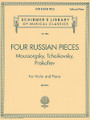 Four Russian Pieces (Violin and Piano). By Various. Edited by Nathan Milstein. For Piano, Violin (Violin). String Solo. 20 pages. G. Schirmer #LB1966. Published by G. Schirmer.

Great Performer's Edition.

Contents: The Seamstress (Mussorgsky) • Lullaby from Mazeppa (Tchaikovsky) • Andantino and Andante from Tales of an Old Grandmother (Prokofiev).