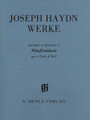 Sinfonias About 1761-1765 (Joseph Haydn Complete Edition, Series I Paperbound). By Franz Joseph Haydn (1732-1809). Edited by Ullrich Scheideler. For Orchestra. Henle Complete Edition. Softcover. G. Henle #HN5011. Published by G. Henle.

Complete Edition with Critical Report. Includes: Sinfonia in D Major Hob. I:15,Sinfonia in G Major Hob. I:3, Sinfonia in E-flat Major Hob. I:36, Sinfonia in C Major Hob. I:33, Sinfonia in B-flat Major Hob. I:108, Sinfonia in A Major Hob. I:14, Sinfonia in B-flat Major Hob. I:16, Sinfonia in D Major Hob. I:34, Sinfonia in D Major Hob. I:72, Sinfonia in G Minor Hob. I:39.