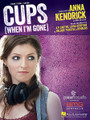 Cups by Anna Kendrick. For Piano/Vocal/Guitar. Piano Vocal. 8 pages. Published by Hal Leonard.

This sheet music features an arrangement for piano and voice with guitar chord frames, with the melody presented in the right hand of the piano part as well as in the vocal line.