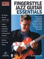 Fingerstyle Jazz Guitar Essentials. (Acoustic Guitar Private Lessons). For Guitar. String Letter Publishing. Softcover. Guitar tablature. 84 pages. Published by String Letter Publishing.

Learn the art of fingerstyle jazz guitar with these 12 insightful lessons. With chapters aimed at building chord vocabulary, separating bass and melody voices, and improvisation in the style of jazz guitar greats like Wes Montgomery and Joe Pass, this book is your guide to building and playing great solo guitar arrangements of songs from the classic jazz-standard repertoire. Complete with jazz interpretations of traditional songs. Lessons include audio downloads, standard notation and tablature for all examples and songs, and much more.