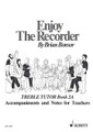 Enjoy the Recorder. (Treble Teacher 2A). By Brian Bonsor. For Recorder. Schott. Teacher's edition. 147 pages. Schott Music #ED11471. Published by Schott Music.

The best way to learn any instrument is to have lessons from a good, experienced teacher. Although, happily, the number of such teachers is constantly growing, the recorder is still frequently taught by enthusiastic but inexperienced teachers and many players start by teaching themselves. This series of books sets out to help learners of all ages in all three situations. Experienced teachers, who may choose to disregard much of the text as personal demonstration is always clearer than the written word, will find exercises and fine tunes a-plenty to support their own mathod at each stage. The less experienced will benefit from many valuable teaching hints culled from long experience and may rely on the books to lead to a sound playing technique and a mastery of simple notation. btle, delightful and sociable of instruments. (Brian Bonsor)

“...this work is likely to become a standard work very quickly and is to be recommended to all schools where recorder studies are undertaken” (Oliver James, Contact Magazine).