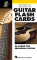 Essential Elements Guitar Flash Cards. (96 Cards for Beginning Guitar). For Guitar. Essential Elements Guitar. Flash cards. 96 pages. Published by Hal Leonard.

Hal Leonard's top-selling comprehensive method for band and strings is also available for guitar! These handy 5″ x 8″ flash cards help students learn material taught in the method book. Concepts covered include: music symbols, musical terms, notes on each string, keys and scales, guitar chords and more!