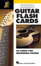 Essential Elements Guitar Flash Cards. (96 Cards for Beginning Guitar). For Guitar. Essential Elements Guitar. Flash cards. 96 pages. Published by Hal Leonard.

Hal Leonard's top-selling comprehensive method for band and strings is also available for guitar! These handy 5″ x 8″ flash cards help students learn material taught in the method book. Concepts covered include: music symbols, musical terms, notes on each string, keys and scales, guitar chords and more!