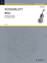 Blues. (Cello and Piano). By Alexander Rosenblatt. For Cello, Piano Accompaniment. String. Softcover. Hal Leonard #CB227. Published by Hal Leonard.