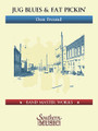 Jug Blues and Fat Pickin' by Don Freund. For Concert Band (Score & Parts). Southern Music. Grade 5. Southern Music Company #S937CB. Published by Southern Music Company.

Originally commissioned for the celebration of Tennessee's “Homecoming '86,” Jug Blues & Fat Pickin' is inspired by recordings of the Memphis Jug Band, the most recorded and perhaps most popular of the jug bands to spring up on Memphis' Beale Street in the late 1920's, and also bluegrass banjo pickin'. Freund's composition is a unique musical offering that melds “blues elements” with minimalist technique. (Grade 5) Dur: 8:00.