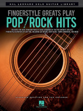 Fingerstyle Greats Play Pop/Rock Hits. (Hal Leonard Solo Guitar Library). By Various. For Guitar. Guitar Solo. Softcover. Guitar tablature. 48 pages. Published by Hal Leonard.

Explore the world of capoing, open and altered tunings, percussive slaps, and two-handed tapping with these ten note-for-note transcriptions in standard notation and tab of songs arranged by the pre-eminent acoustic fingerstyle guitarists of our time. The varied selections in this terrific book include: And So It Goes (Tommy Emmanuel) • Everybody Wants to Rule the World (Andy McKee) • Hey Jude (Chris Proctor) • Little Martha (Leo Kottke) • Superstition (Pete Huttlinger) • A Whiter Shade of Pale (Stephene Bennette) • and more.