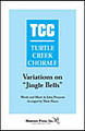 Variations on Jingle Bells by John Pierpont. Arranged by Mark Hayes. For Choral. Shawnee Press. CD only. Shawnee Press #CD0115. Published by Shawnee Press.

You've not heard Jingle Bells until you've heard this showstopper by arranger Mark Hayes. Perfect for school choirs, community choruses, or church Christmas pageants, the energy in this piece never stops. The opening features mixed meters and a driving orchestral track with bells everywhere! Next, Hayes sets this favorite holiday tune in waltz style with comical lyrics, a big-band jazz chorus, and a tongue-in-cheek classical section complete with an operatic soprano solo fit for the most demanding diva! The final chorus showcases the men on the melody with the women jingle-jangling in the treble register, all at a presto tempo. AVAILABLE: SATB; SAB; TTBB; Orchestration; Handbell Part; Accomp/Perf CD.