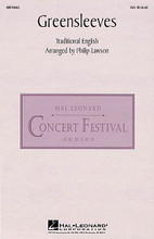 Greensleeves by Traditional English Ballad. Arranged by Philip Lawson. For Choral (SSA). Choral. Festival. 8 pages. Published by Hal Leonard.

A flowing piano accompaniment supports the lyric melodic lines in this traditional English folksong. Greensleeves was all my joy, Greensleeves was my delight... Performance Time: Approx. 3:10.

Minimum order 6 copies.